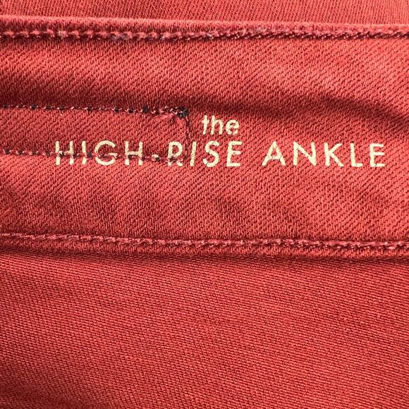 Liverpool Los Angeles The High Rise Ankle Jeans Cherry Wood (Rust) Size 4/27 - Picture 12 of 15